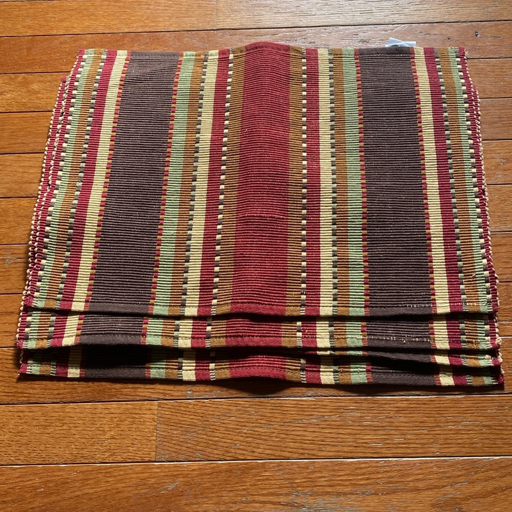 4 Beautiful Rustic Placemats Never used